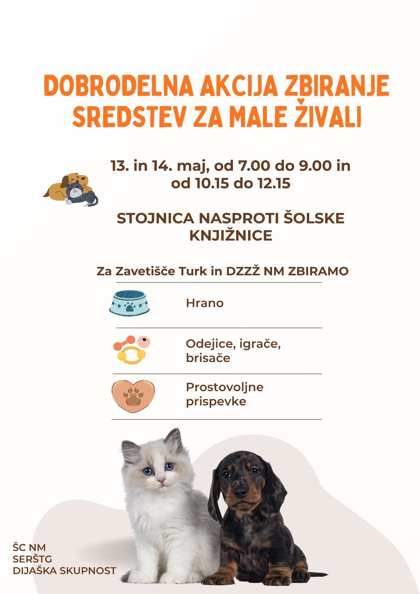 vABILO DOBRODELNAAKCIJA ZBIRANJEZAMALEŽIVALI