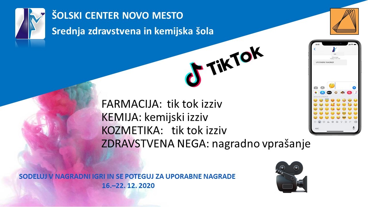 Nagradna igra | Srednja zdravstvena in kemijska šola