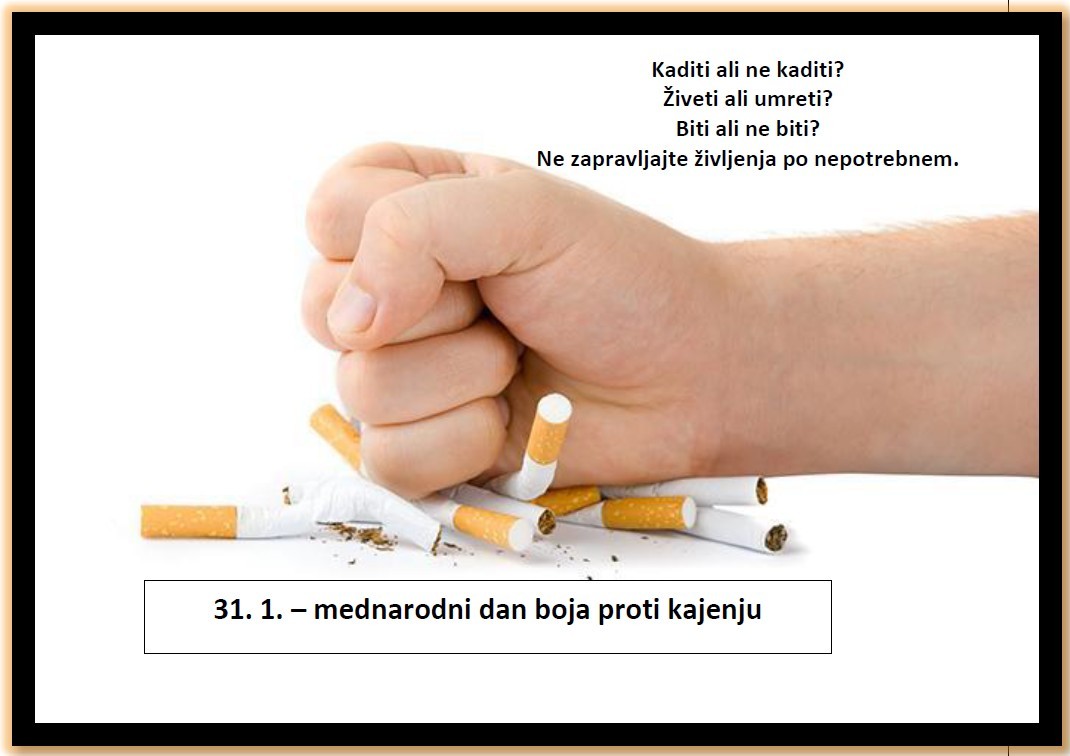 Mednarodni dan boja proti kajenju