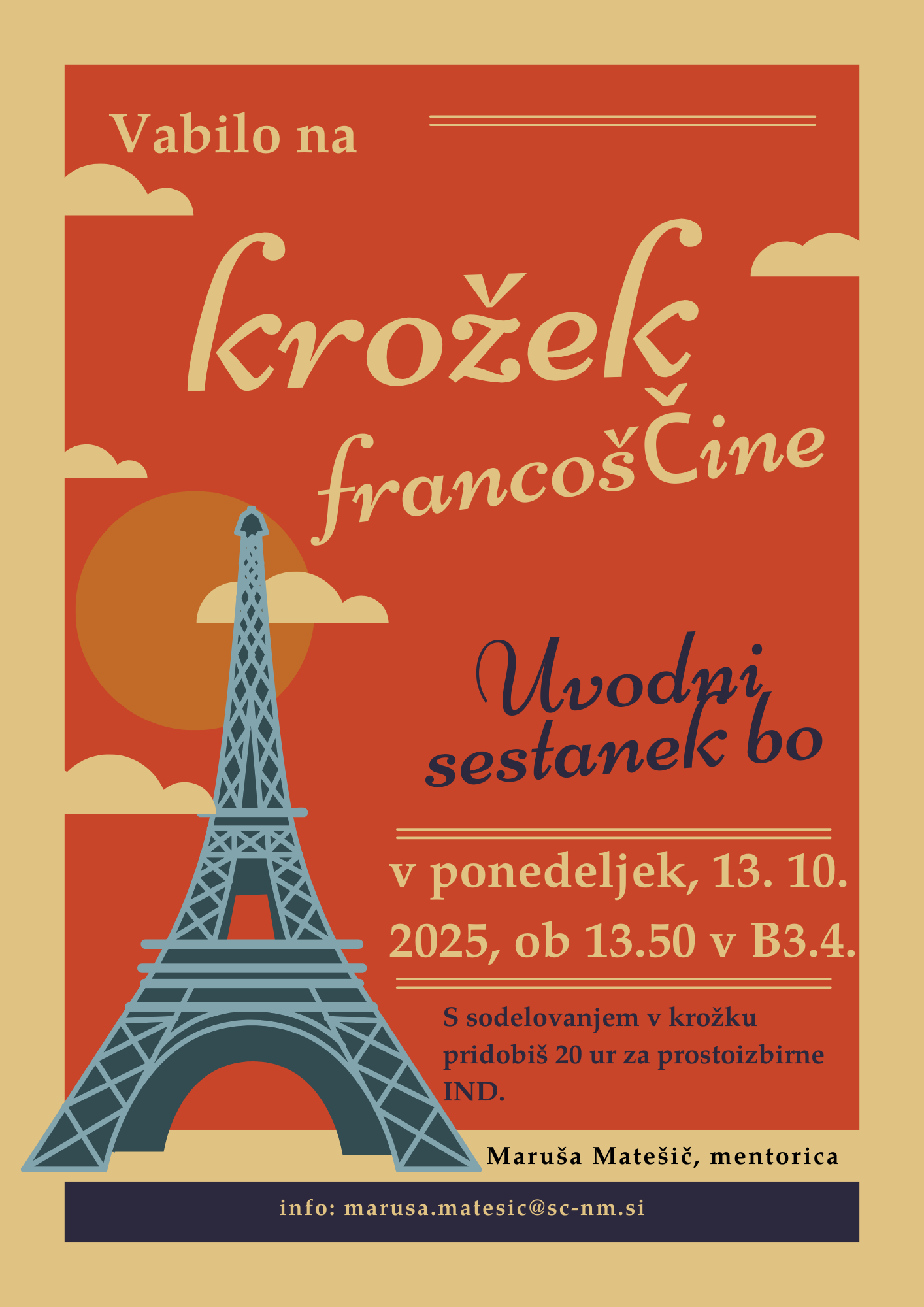 Krožek francoščine 2