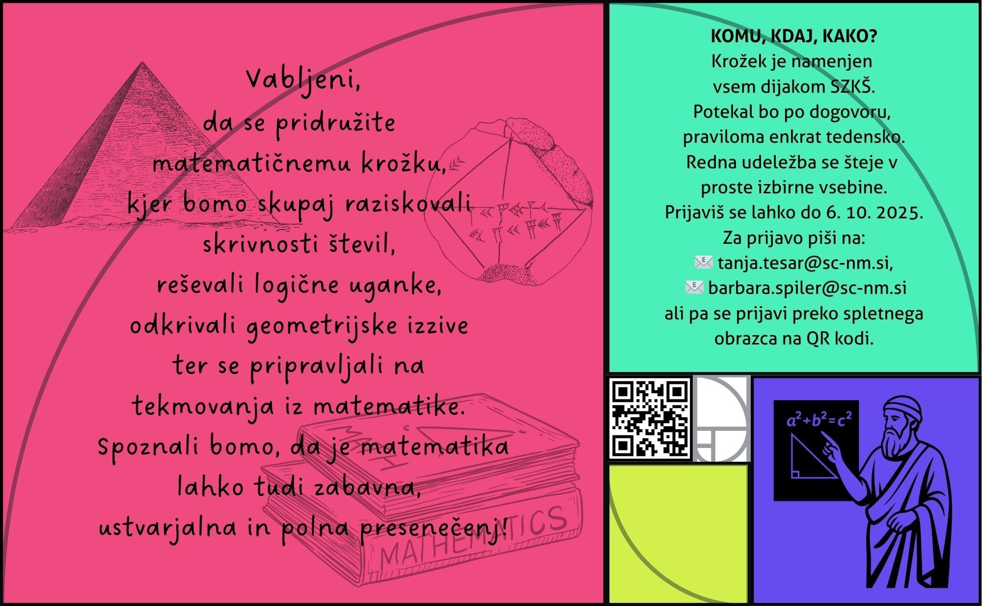 Vabilo na matematični krožek