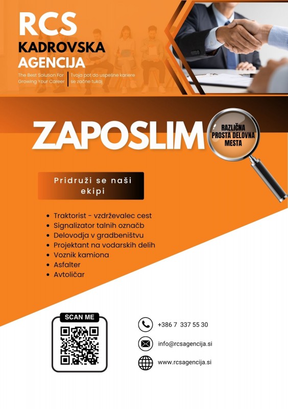 Letak RCS kadrovska agencija NM